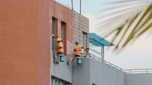 Rope Access Painting